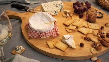 Logotrade promotional product image of: Ukiyo bamboo round serving board