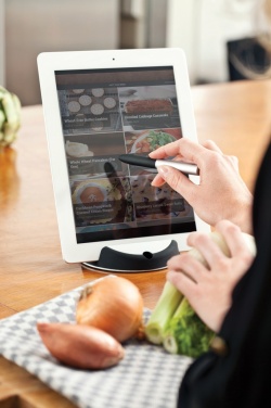 Logotrade promotional giveaways photo of: Chef tablet stand with touchpen