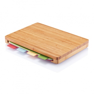 Logotrade advertising product image of: Cutting board with 4pcs hygienic boards