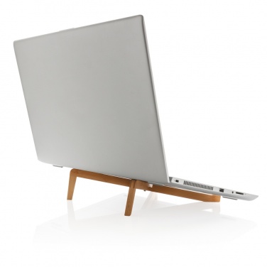 Logotrade promotional giveaway picture of: Bamboo portable laptop stand
