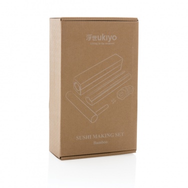 Logo trade promotional items image of: Ukiyo bamboo sushi making set