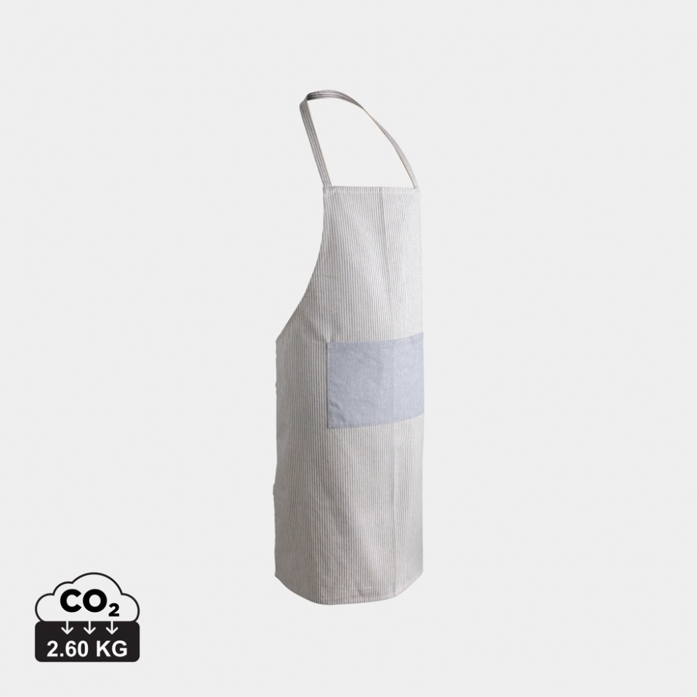 Logo trade promotional giveaways image of: Ukiyo Aware™ 280gr rcotton deluxe apron