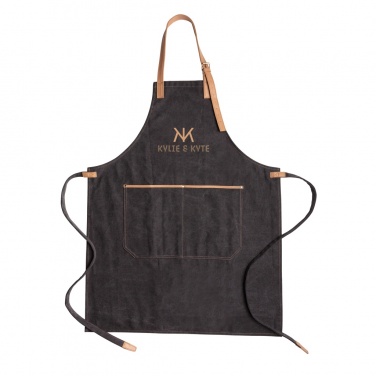 Logo trade advertising product photo of: Deluxe canvas chef apron