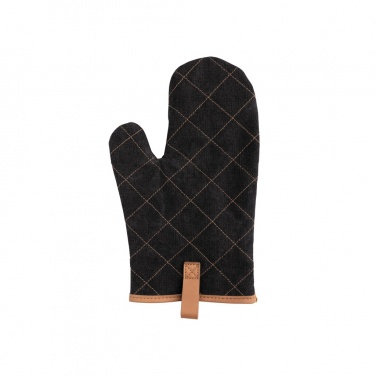 Logo trade promotional product photo of: Deluxe canvas oven mitt