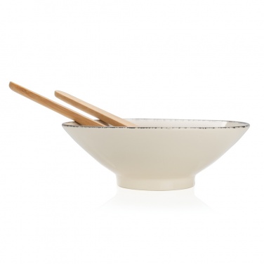 Logotrade business gift image of: Ukiyo salad bowl with bamboo salad server