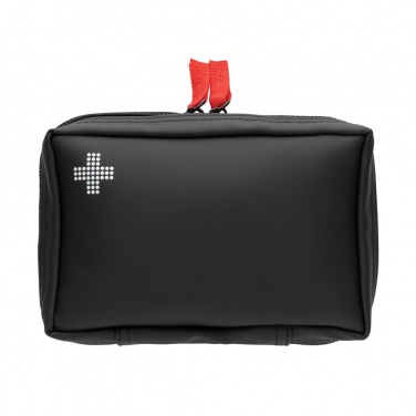 Logotrade advertising product picture of: RCS recycled nubuck PU pouch  first aid set