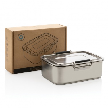 Logotrade promotional gift picture of: RCS Recycled stainless steel leakproof lunch box