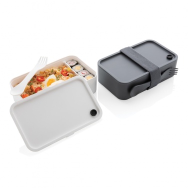 Logo trade promotional gifts picture of: PP lunchbox with spork