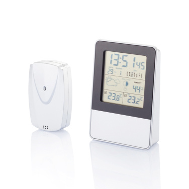 Logo trade advertising products image of: Indoor/outdoor weather station