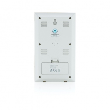 Logo trade promotional gifts image of: Utah RCS rplastic and bamboo weather station