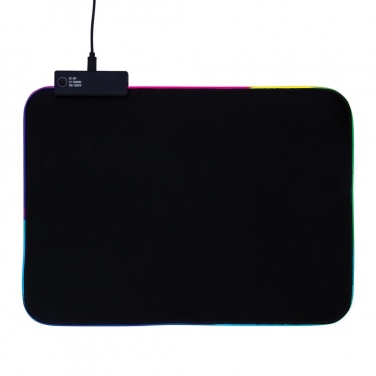 Logo trade business gift photo of: RGB gaming mousepad