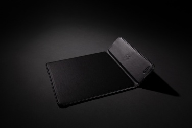 Logo trade promotional items image of: Swiss Peak RCS recycled PU 10W wireless charging mousepad