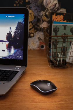 Logo trade promotional item photo of: Light up logo wireless mouse