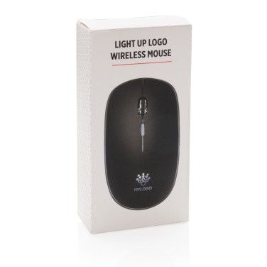 Logotrade promotional item picture of: Light up logo wireless mouse