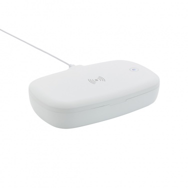 Logotrade promotional merchandise photo of: UV-C steriliser box with 5W wireless charger