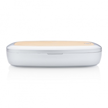 Logo trade promotional gifts image of: Rena UV-C steriliser box with 5W wireless charger