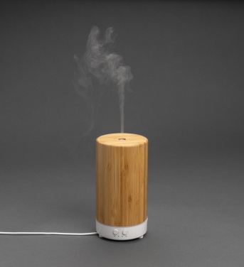 Logo trade promotional giveaways picture of: RCS recycled plastic and bamboo aroma diffuser