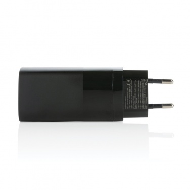 Logo trade promotional merchandise photo of: Philips 65W ultra fast PD 3-port USB wall charger