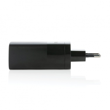 Logo trade promotional products image of: Philips 65W ultra fast PD 3-port USB wall charger
