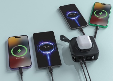 Logo trade promotional products picture of: Urban Vitamin Saratoga 5 in 1 universal charger