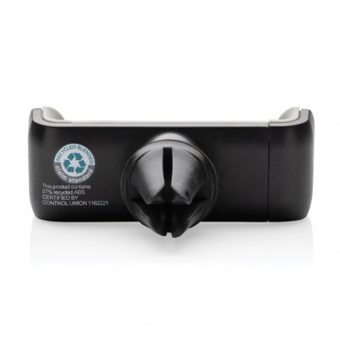 Logo trade business gift photo of: Acar RCS recycled plastic 360 degree car phone holder