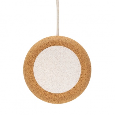 Logotrade corporate gift picture of: Cork and Wheat 5W wireless charger