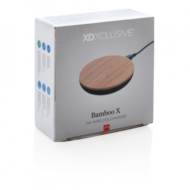 Logotrade promotional products photo of: Bamboo X 5W wireless charger