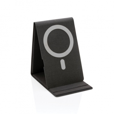 Logo trade promotional giveaways picture of: Artic Magnetic 10W wireless charging phone stand