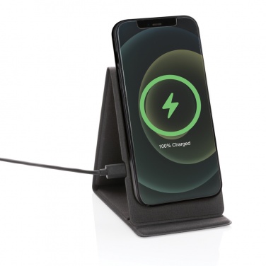 Logotrade promotional giveaway image of: Artic Magnetic 10W wireless charging phone stand