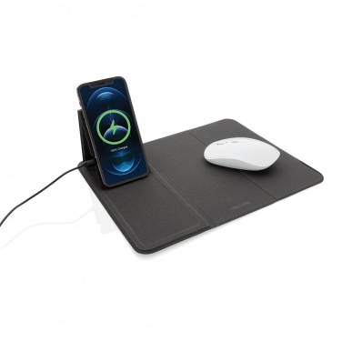 Logo trade promotional giveaways image of: Artic Magnetic 10W wireless charging phonestand