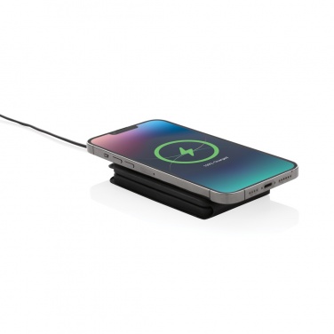 Logo trade advertising products picture of: Swiss Peak RCS rPU 15W  3-in-1 magnetic wireless charger