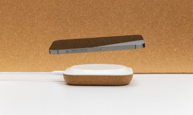 Logotrade promotional giveaway picture of: Oregon RCS recycled plastic and cork 10W wireless