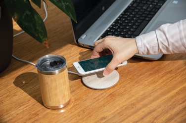 Logo trade promotional items picture of: 5W Wheat straw wireless charger