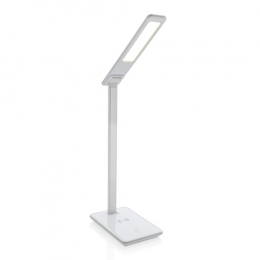 Logo trade promotional giveaway photo of: 5W Wireless Charging Desk Lamp