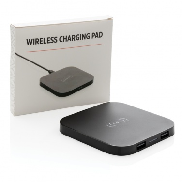Logo trade promotional items image of: Wireless 5W charging pad