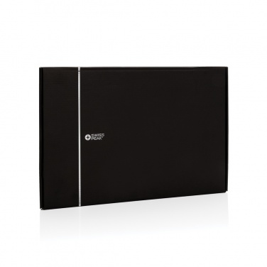 Logo trade promotional gifts image of: Swiss peak RCS recycled PU 15W 3 in 1 charging mousepad