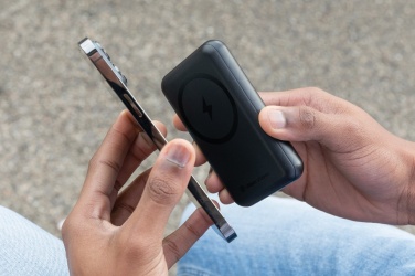 Logo trade business gifts image of: Urban Vitamin Sonoma RCS rplastic 10.000mah powerbank