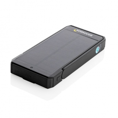 Logotrade promotional giveaway picture of: Skywave RCS recycled plastic solar powerbank 10000 mAh