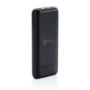Logo trade corporate gifts image of: Urban Vitamin Pasadena 20.000 mAh 18W PD powerbank