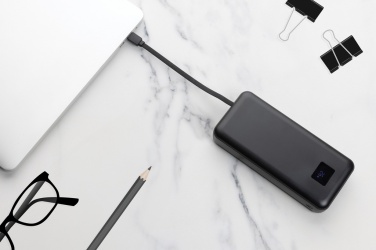 Logotrade promotional product image of: Gridley RCS rplastic 20000 65W laptop powerbank