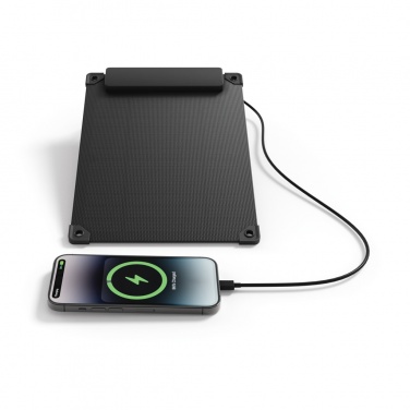Logo trade promotional gifts image of: Solarpulse rplastic portable solar panel 5W