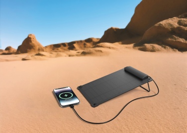 Logo trade advertising products picture of: Solarpulse rplastic portable solar panel 5W