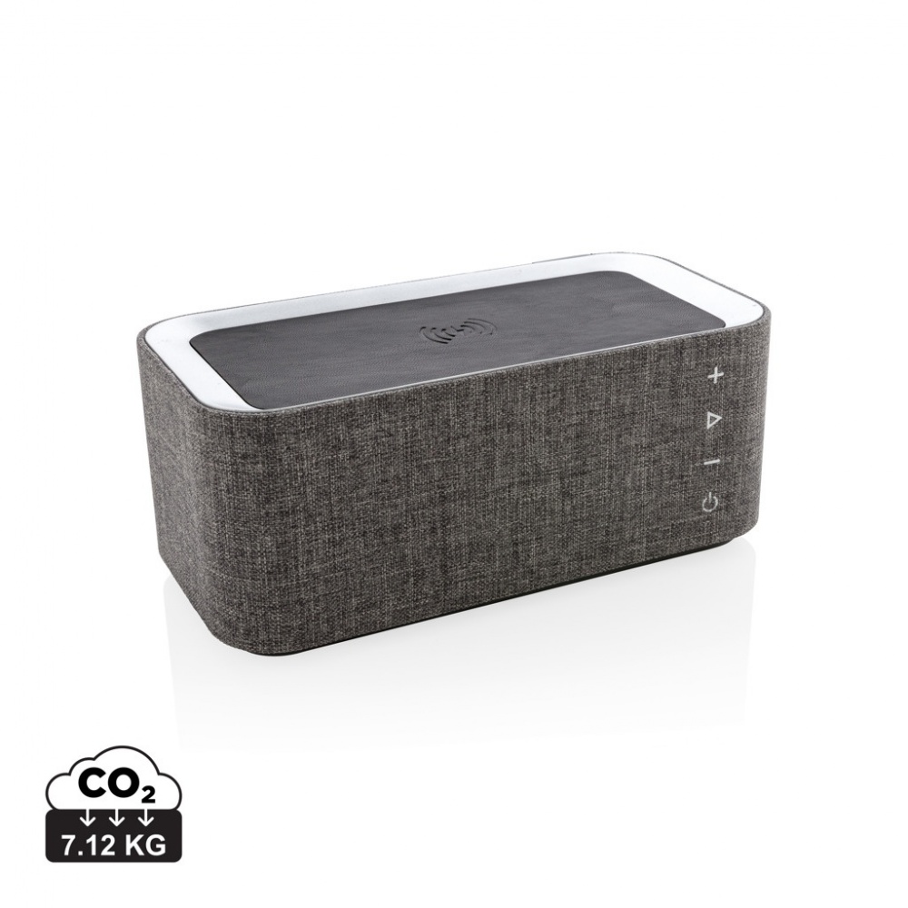 Logo trade business gift photo of: Vogue wireless charging speaker