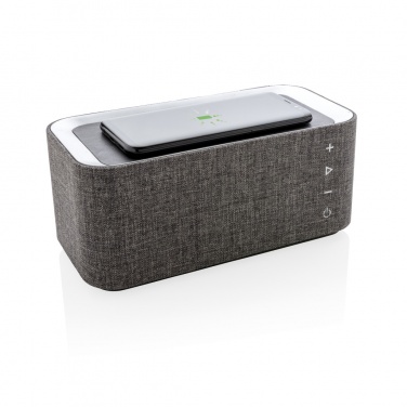 Logotrade corporate gift picture of: Vogue wireless charging speaker