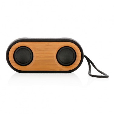 Logotrade corporate gift picture of: Bamboo X double speaker