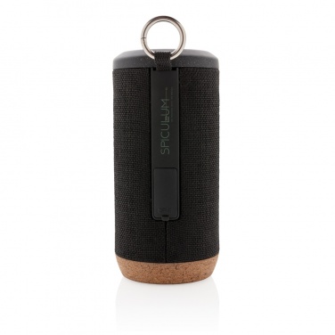 Logotrade advertising product picture of: Baia 10W wireless speaker, cork