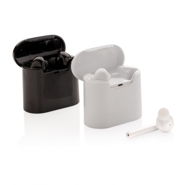 Logotrade advertising products photo of: Liberty wireless earbuds in charging case