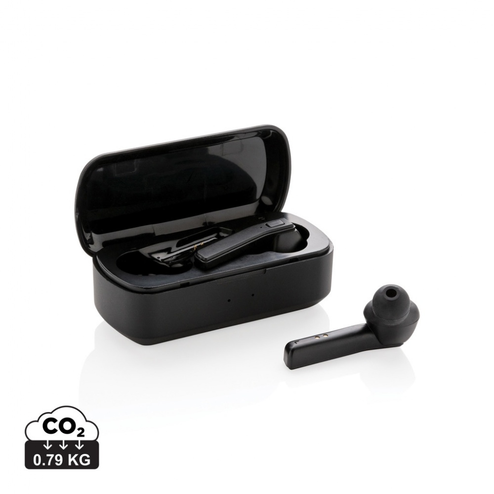 Logotrade corporate gift image of: Free Flow TWS earbuds in charging case