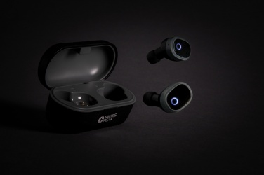 Logo trade promotional item photo of: Swiss peak TWS earbuds