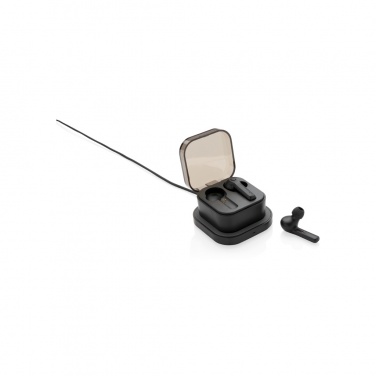 Logotrade advertising product picture of: TWS earbuds in wireless charging case